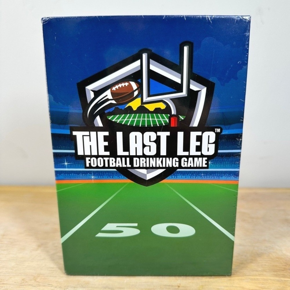 The Last Leg Football Drinking Game Beer Pressure New SEALED 2023 Tailgate Party